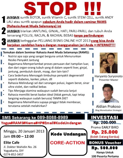 Seminar Kecantikan Jogja