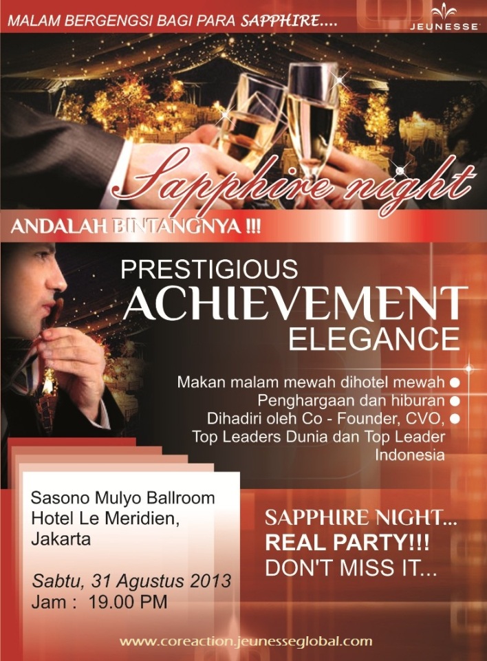 Sapphire Night Jeunesse Global Indonesia