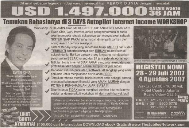 Super Affiliate Ewen Chia