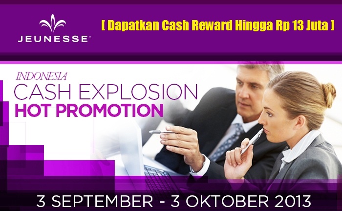 Jeunesse Indonesia Promo Cash Explosion