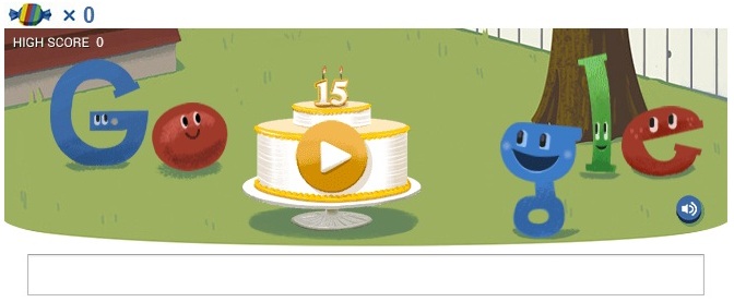 Ulang Tahun Google ke 15