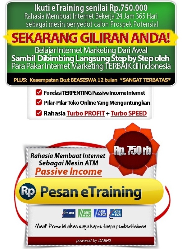 Gratis Training Internet Marketing Terbaru