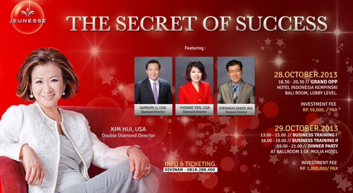 Seminar The Secret of Success