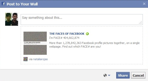 Urutan The Faces of Facebook