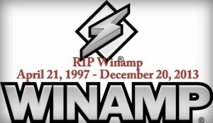 Winamp Tutup Usia 20 Desember 2013 (RIP)