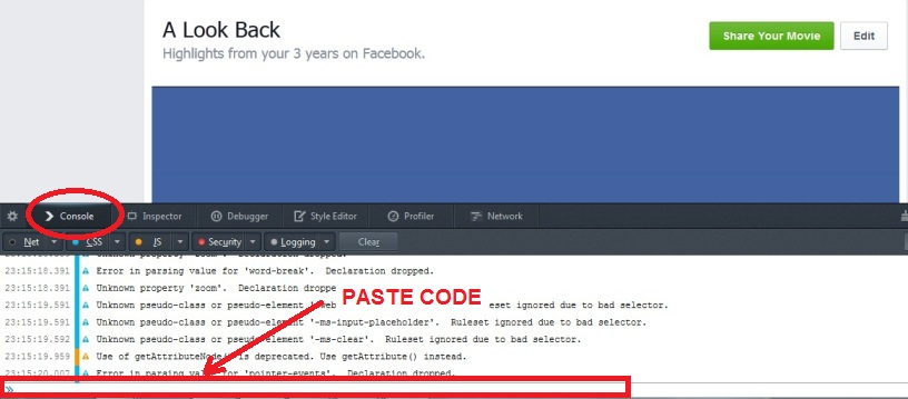 Cara Download Video Facebook Look Back