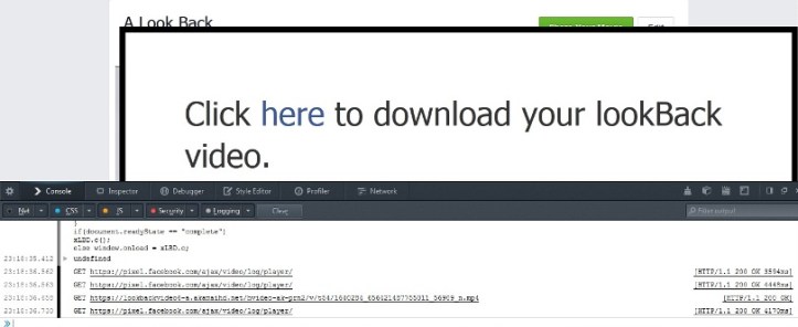 Cara Mengunduh Video Facebook Look Back