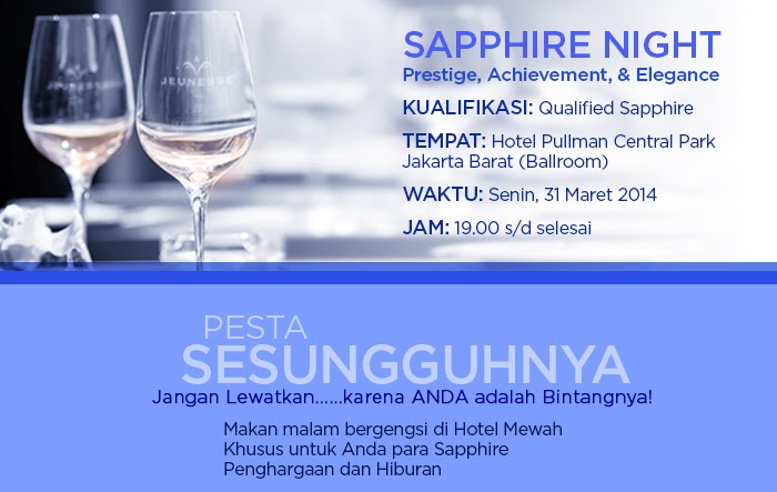 Sapphire Night 31 Maret 2014