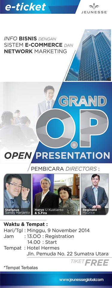 Seminar Jeunesse Global Medan 2014