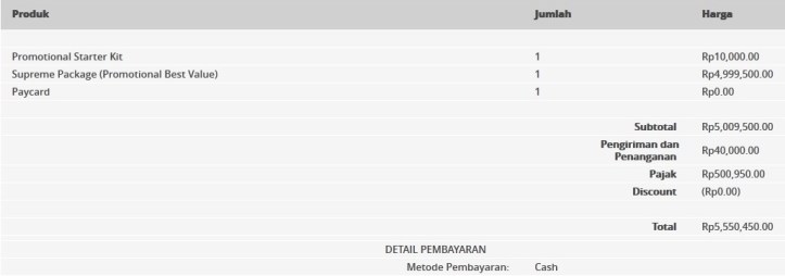 Paket Supreme Jeunesse