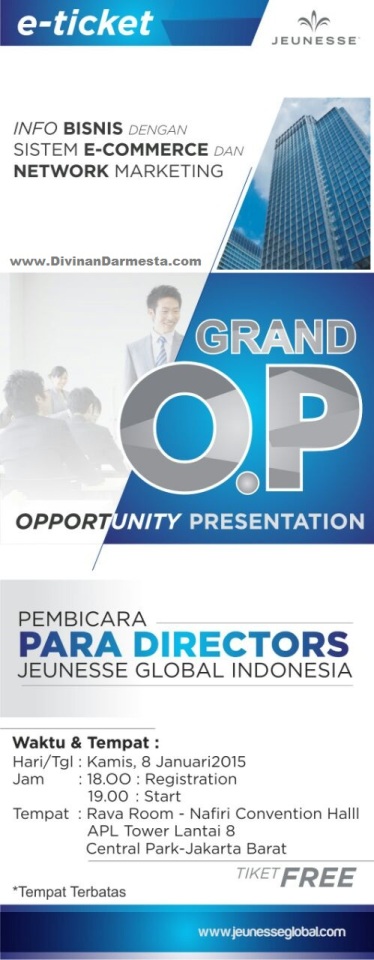 Seminar Jeunesse Global Jakarta 2015