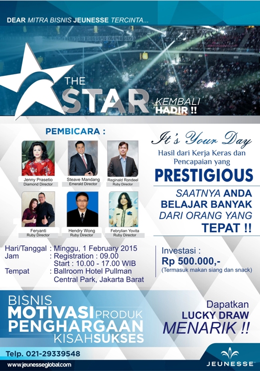 The STAR Jeunesse Indonesia 1 Februari 2015