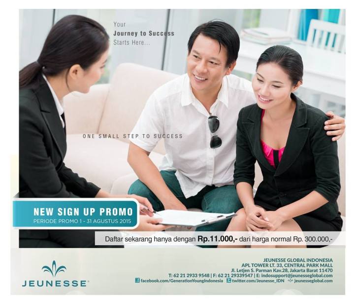 Promo Sign Up Jeunesse Global