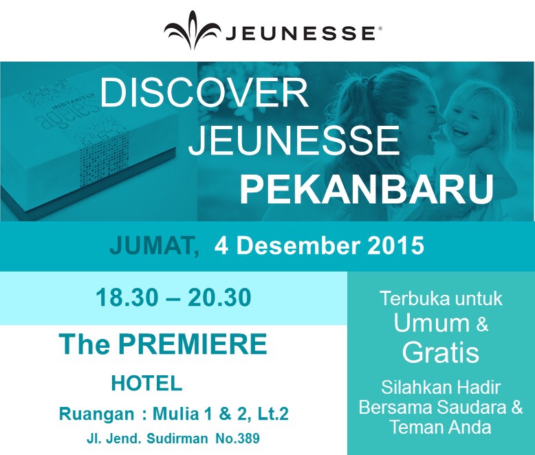 Discover Jeunesse Pekanbaru (4 Desember 2015)
