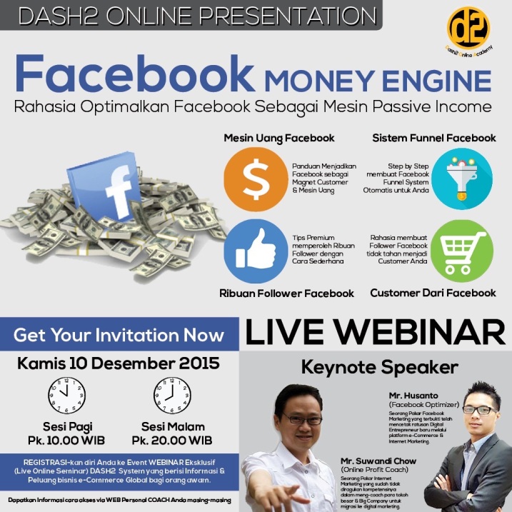 Webinar DASH2 System FB Money Engine