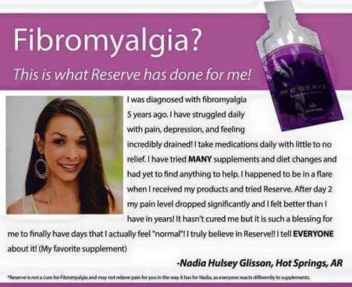 Reserve Jeunesse Testimoni Fibromyalgia