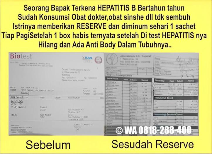 reserve jeunesse testimoni hepatitis