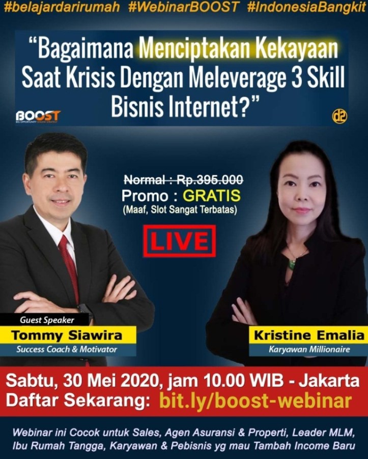 Webinar Work From Home Tommy Siawira