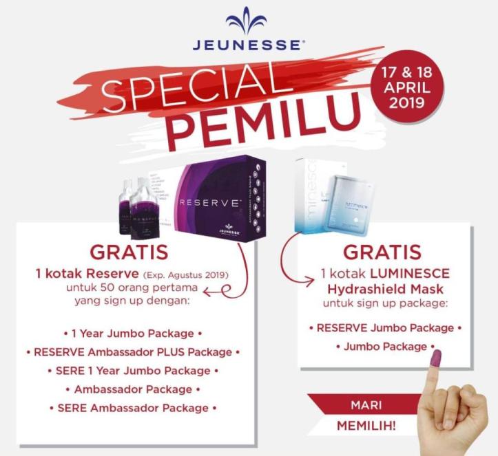 Promo Jeunesse Indonesia Special Pemilu 2019