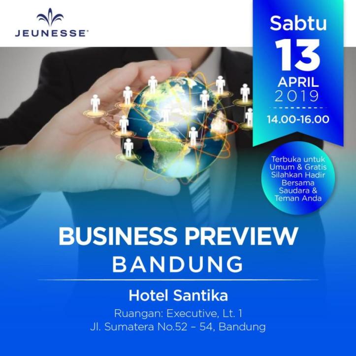 seminar jeunesse Bandung April 2019