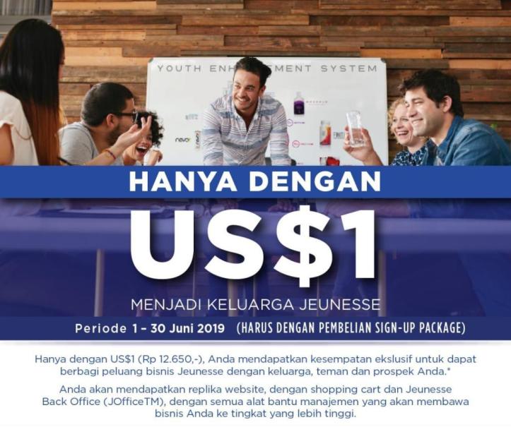 Promo Juni 2019 Starter Kit Jeunesse Indonesia Hanya US$1