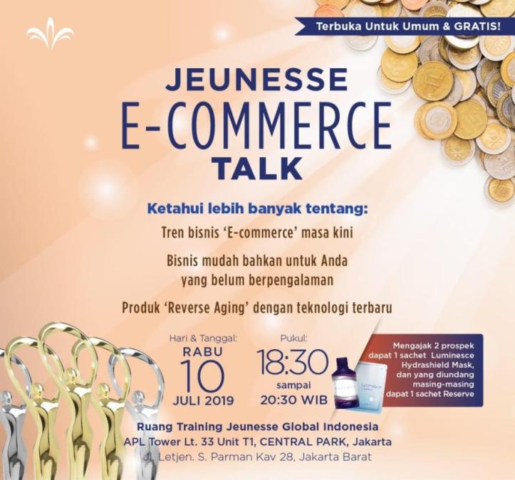 Jeunesse Ecommerce Talk 10 Juli 2019