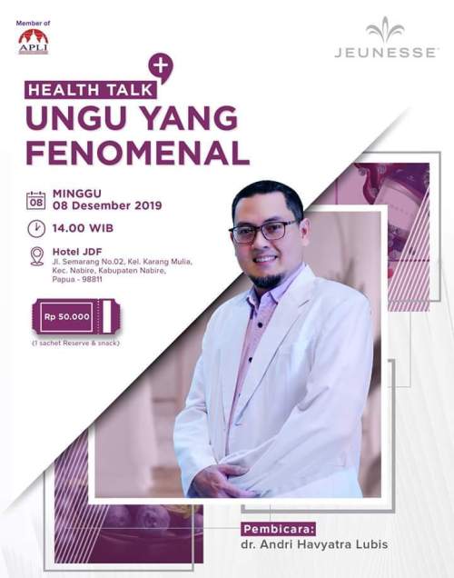 Training Reserve Jeunesse Nabire 8 Desember 2019