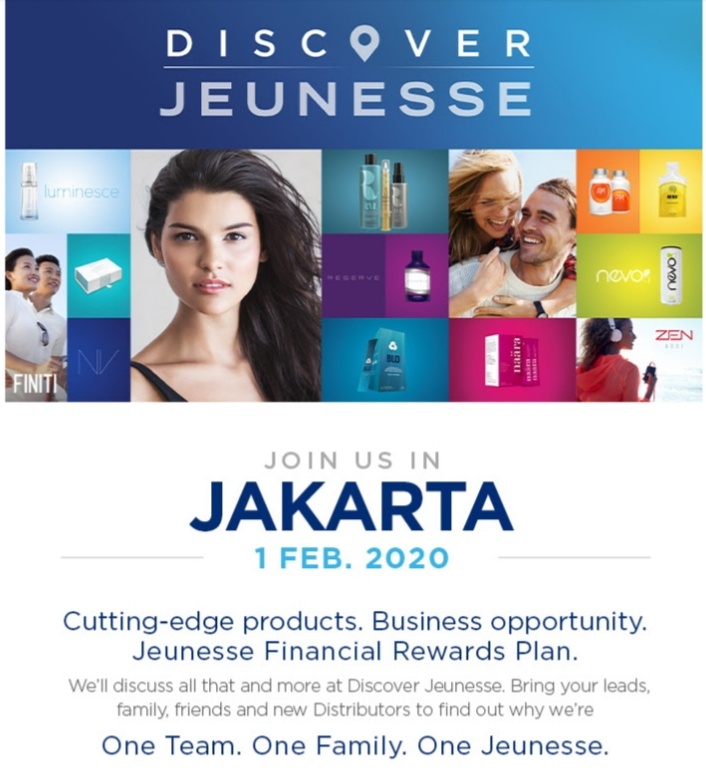 Discover Jeunesse Jakarta Februari 2020