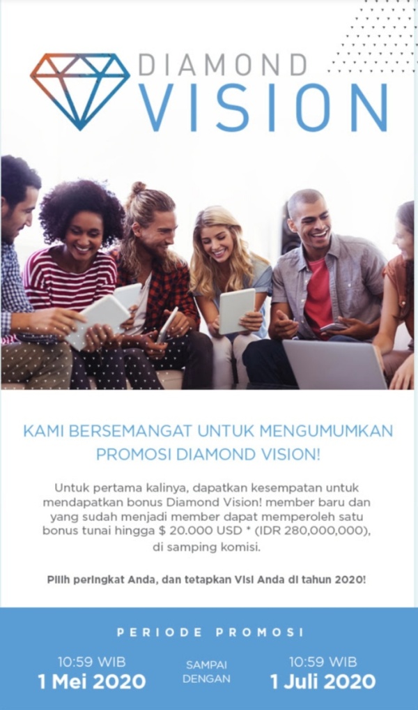 Promo Jeunesse Diamond Vision 2020