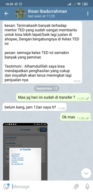 Bisa dapat Income yang Cukup setelah Ikut Kelas Jualan di Shopee