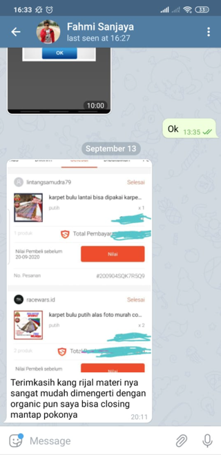 testimoni jualan di shopee tanpa iklan
