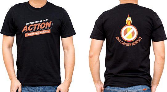 Anti Chicken Mindset T-Shirt