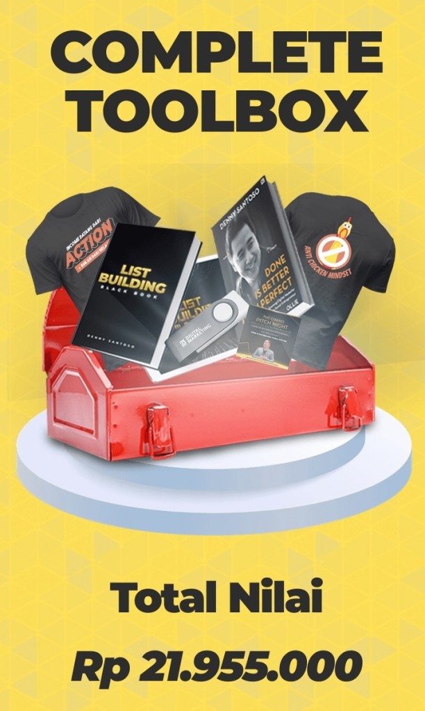 Promo Complete Toolbox Harbolnas 2020 Tribelio List Building Mastery Black Book