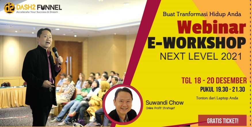 Workshop Online Next Level 2021 DASH2 Funnel