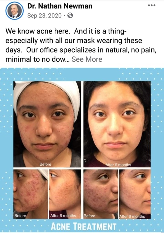 Dr Nathan Newman Luminesce testimoni Jerawat