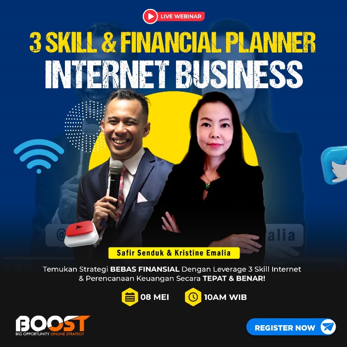 Safir Senduk Webinar Boost
