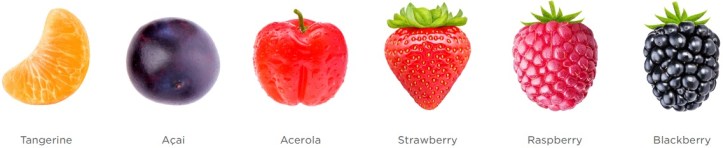 Campuran buah komposisi minuman kolagen naara jeunesse