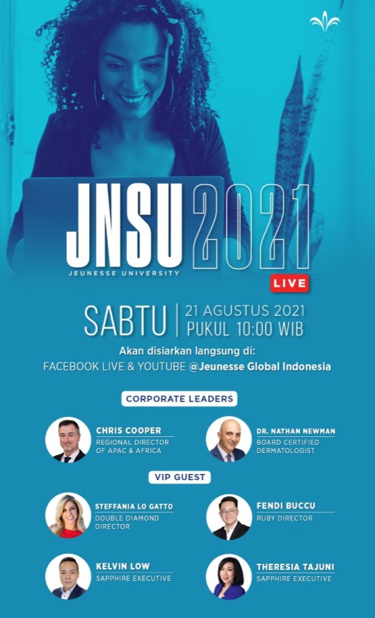 Jeunesse University Indonesia 21 Agustus 2021