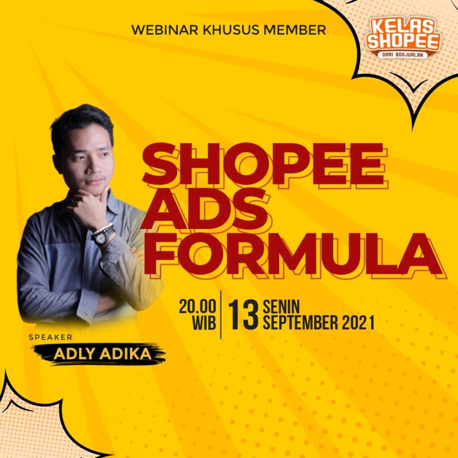 Webinar Shopee Ads Formula
