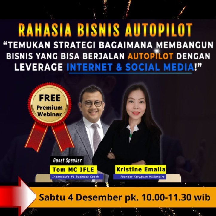 tom mc ifle webinar terbaru