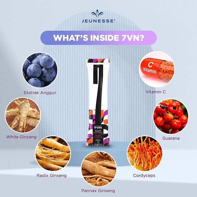 Kandungan Manfaat Jeunesse 7VN